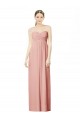 A-Linien Chiffon Lange Brautjungfernkleider Lieferanten