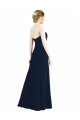 Rauchgrün A-Linien Chiffon Lange Brautjungfernkleider Lieferanten