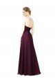 Traube A-Linien Chiffon Lange Brautjungfernkleider Lieferanten